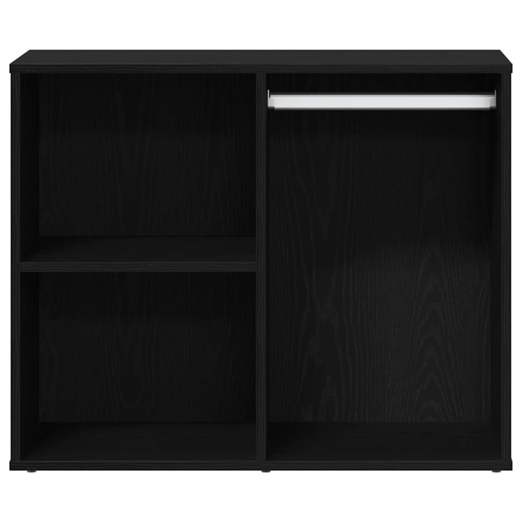 Cosmetic Cabinet Black Oak 80 x 40 x 65 cm Engineered Wood