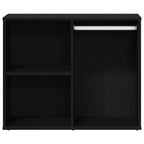 Cosmetic Cabinet Black Oak 80 x 40 x 65 cm Engineered Wood