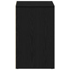Cosmetic Cabinet Black Oak 80 x 40 x 65 cm Engineered Wood
