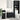 Bathroom Cabinet Black oak 65 x 33 x 60 cm Engineered Wood