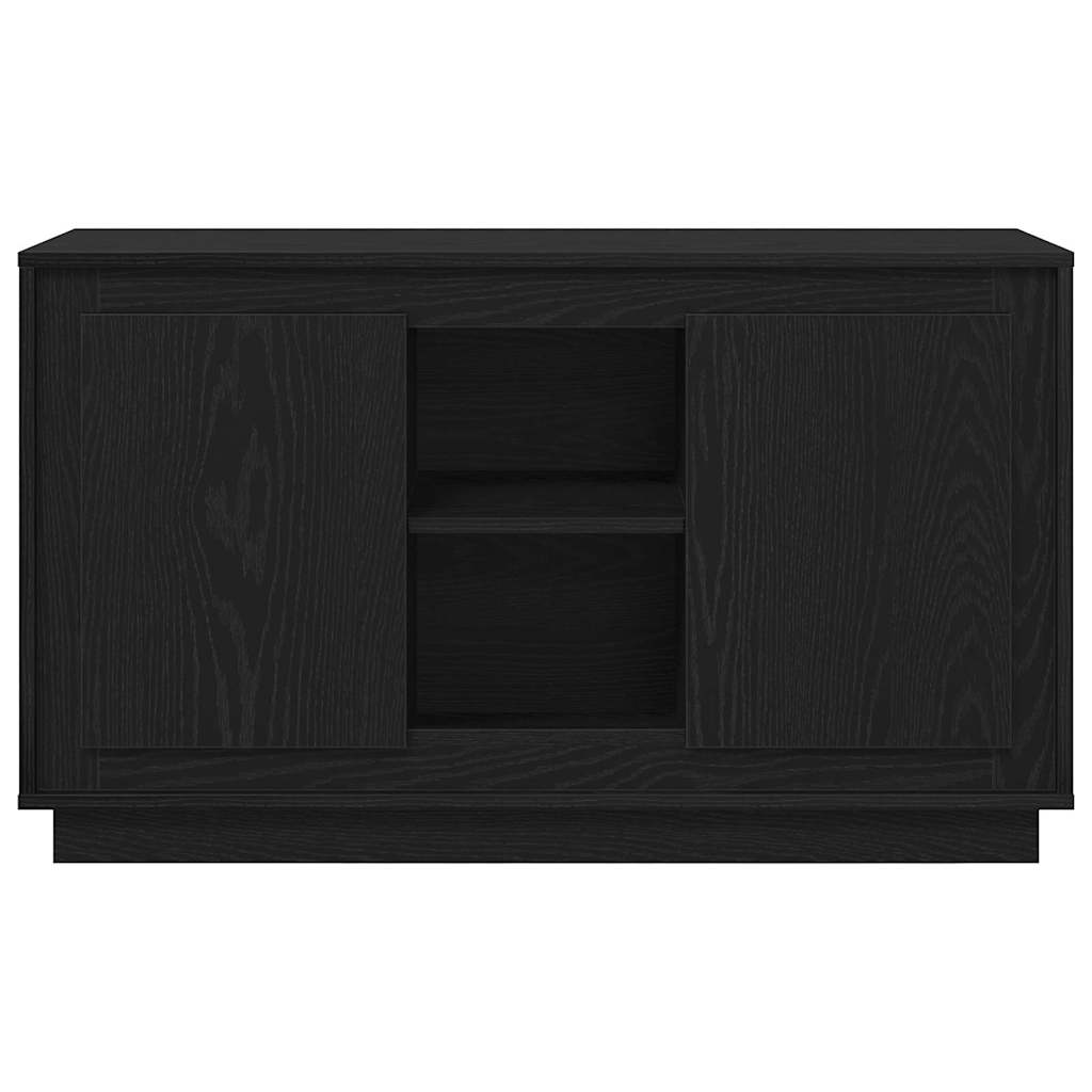 Sideboard Black Oak 102 x 35 x 60 cm Engineered Wood