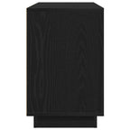 Sideboard Black Oak 102 x 35 x 55 cm Engineered Wood