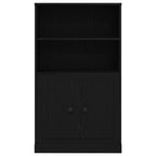 Highboard Black Oak 60 x 35.5 x 103.5 cm Engineered wood