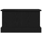 Storage Box Black oak 50 x 30 x 28 cm Engineered Wood