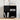 Record Cabinet Black oak 84.5 x 38 x 89 cm Engineered wood