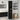 Bathroom Cabinet Black oak 30 x 30 x 190 cm Engineered Wood
