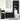 Bathroom Cabinet Black oak 80 x 33 x 60 cm Engineered Wood