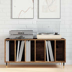 Record Cabinet Old wood 100 x 38 x 48 cm Engineered Wood