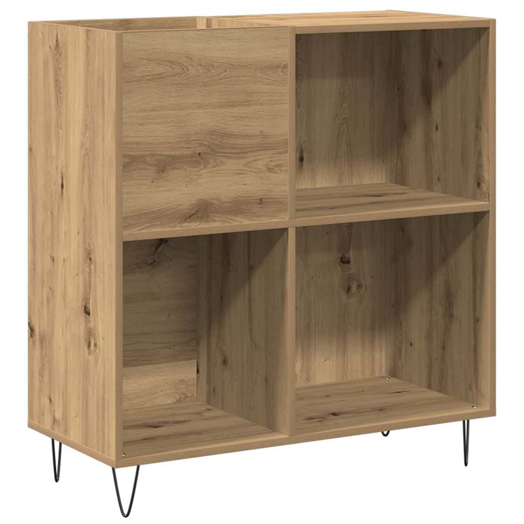 Record Cabinet Artisan oak 85 x 38 x 89 cm Engineered Wood