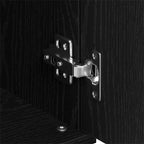 Sideboard Black Oak 101.5 x 35 x 70 cm Engineered Wood