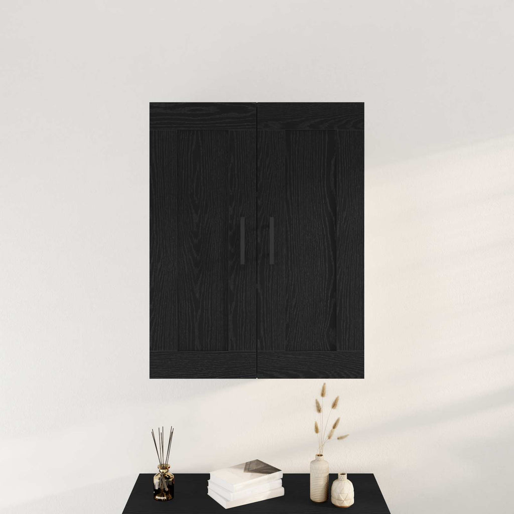 Wall-mounted Cabinet Wall-mounted Black Oak 69.5 x 34 x 90 cm