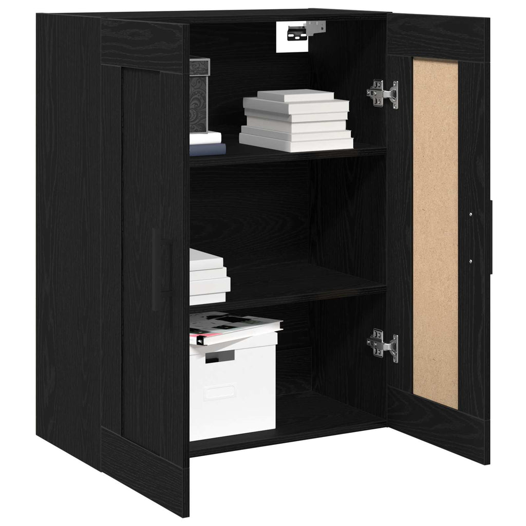 Wall-mounted Cabinet Wall-mounted Black Oak 69.5 x 34 x 90 cm