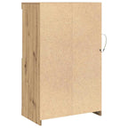 LED Sideboard Artisan Oak 60.5 x 37 x 100 cm Engineered Wood