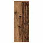 LED Sideboard Brown 41 x 37 x 100 cm Engineered Wood