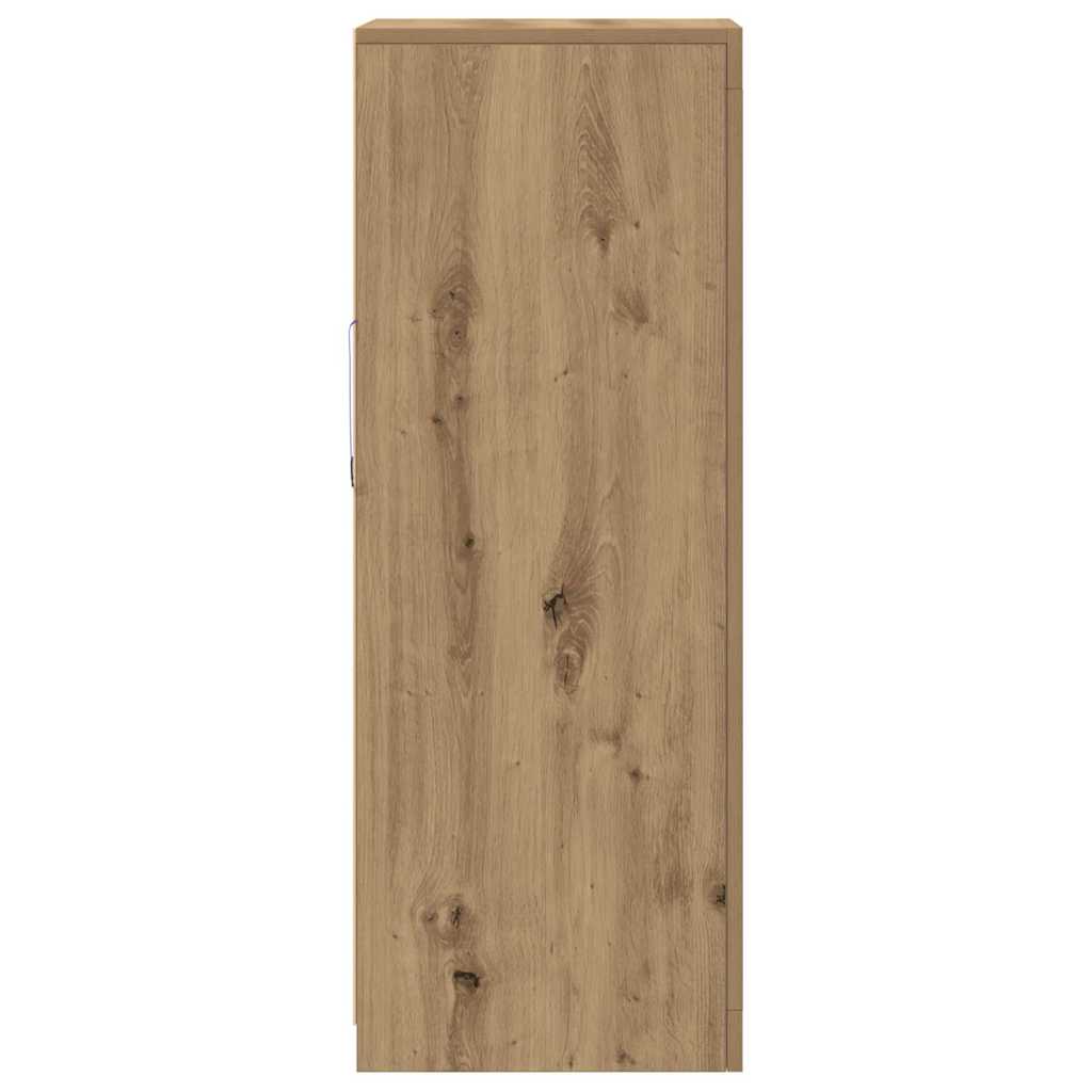 LED Sideboard Brown 41 x 37 x 100 cm Engineered Wood