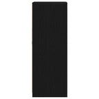 LED Sideboard Black 41 x 37 x 100 cm Engineered Wood