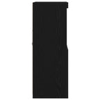 LED Sideboard Black 60 x 37 x 100 cm Engineered Wood