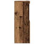 LED Sideboard Old Wood 41 x 37 x 100 cm Engineered Wood