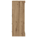 LED Sideboard Artisan Oak 41 x 37 x 100 cm Engineered Wood