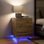 Bedside Cabinet Artisan Oak 45 x 40 x 55 cm Engineered Wood