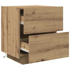 Bedside Cabinet Artisan Oak 45 x 40 x 55 cm Engineered Wood