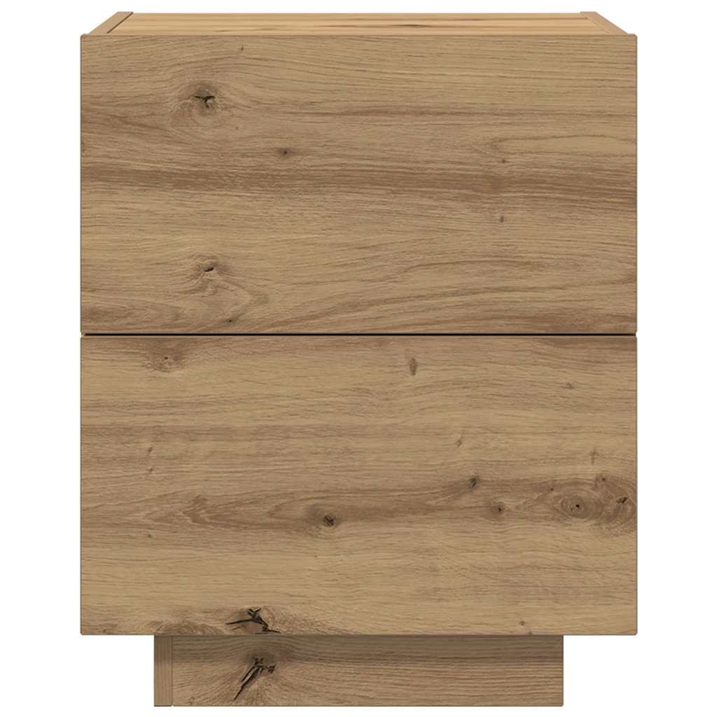 Bedside Cabinet Artisan Oak 45 x 40 x 55 cm Engineered Wood