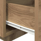 Bedside Cabinet with Drawer 2 pcs Artisan Oak 40 x 39 x 37 cm