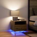 Bedside Cabinet with Drawer 2 pcs Artisan Oak 40 x 39 x 37 cm