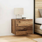 Bedside Cabinet 2 pcs Old Wood 50 x 39 x 41 cm Engineered Wood