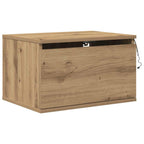 Wall-mounted Bedside Cabinet Artisan Oak 50 x 36 x 30 cm