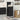 Bathroom Cabinet Black oak 33 x 33 x 120.5 cm Engineered Wood