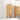 Bathroom Cabinet Olden Brown 35 x 30 x 90 cm Solid Pine wood