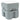 Camping Toilet Grey 41.5 x 36.5 x 42 cm Plastic