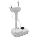 Camping Handwash Stand Grey 50.5 x 33 x 103 cm