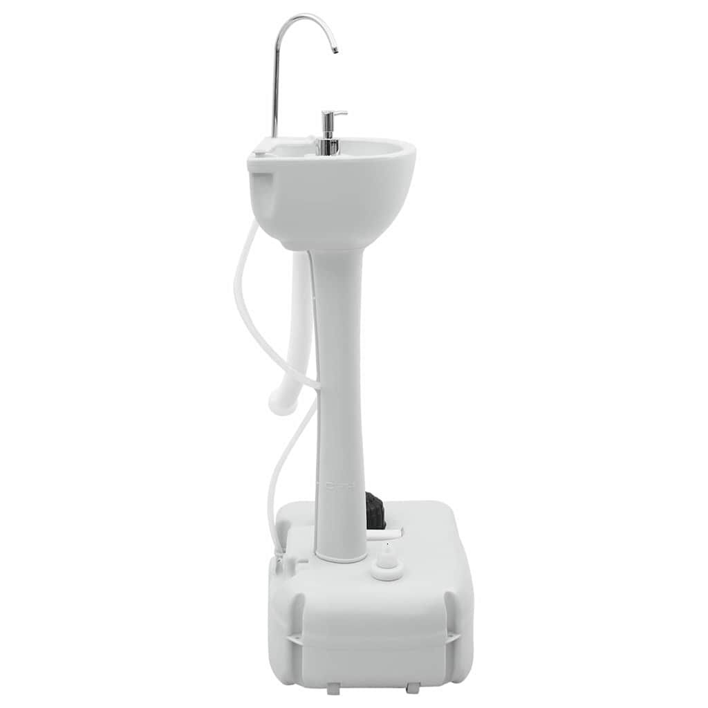 Camping Handwash Stand Grey 50.5 x 33 x 103 cm