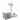 Camping Set 2 pcs Grey 50.5 x 33 x 103 cm Plastic