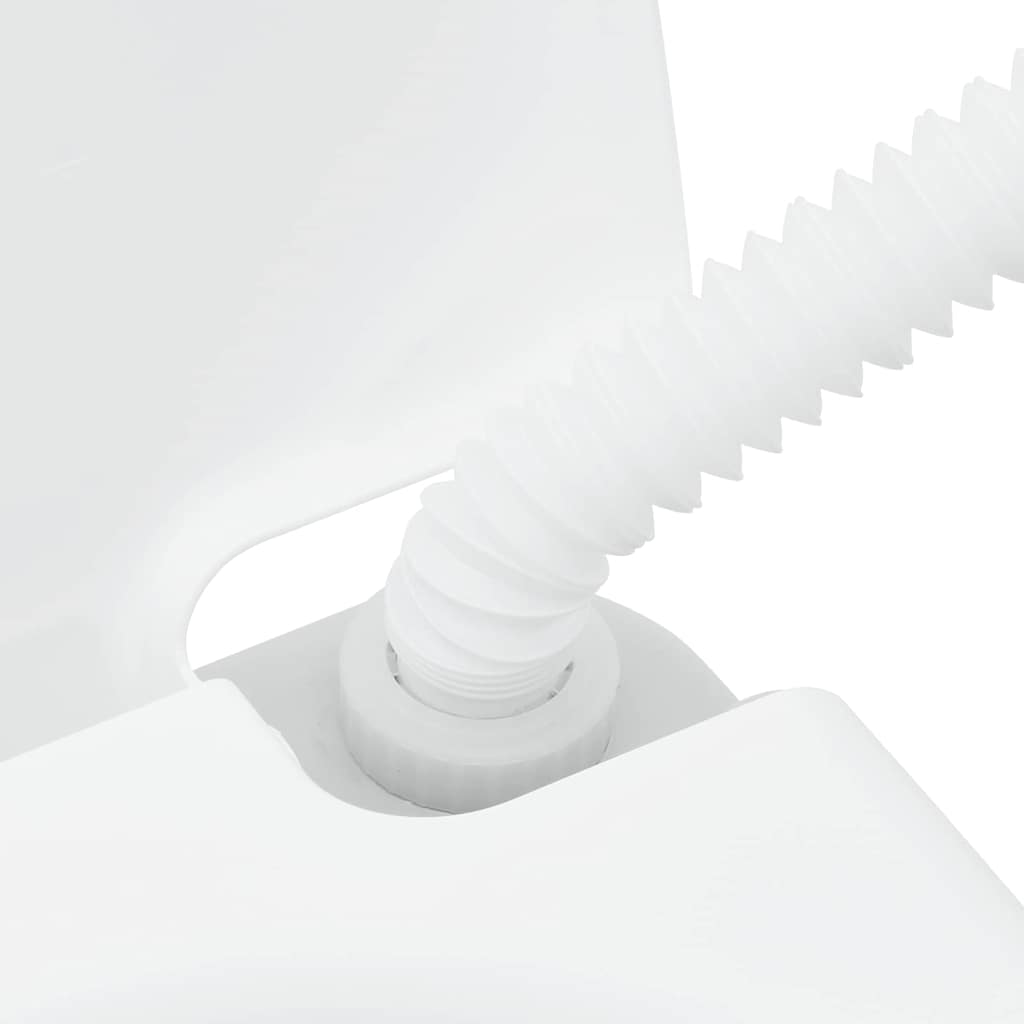 Camping Toilet Set 2 pcs Grey and White