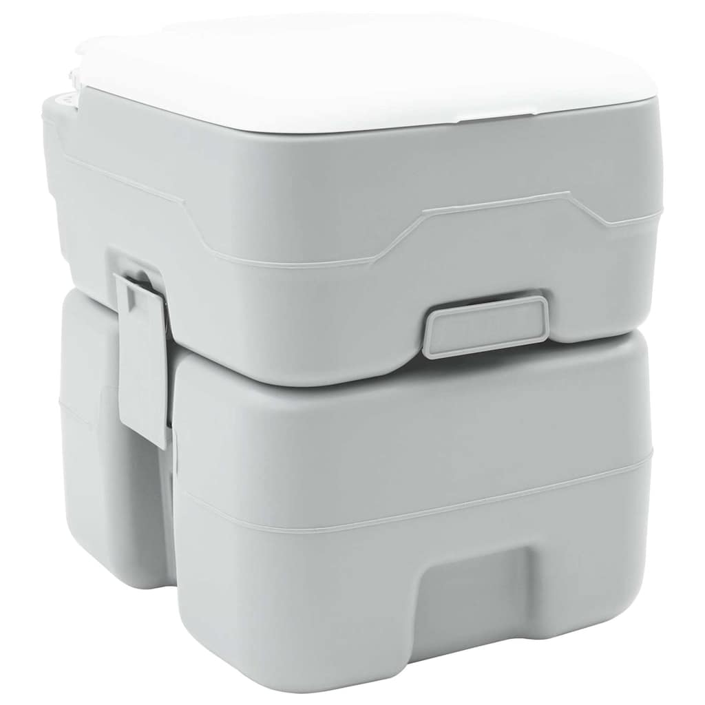 Camping Toilet Grey 41.5 x 36.5 x 42 cm