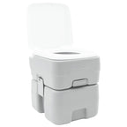 Camping Toilet Grey 41.5 x 36.5 x 42 cm