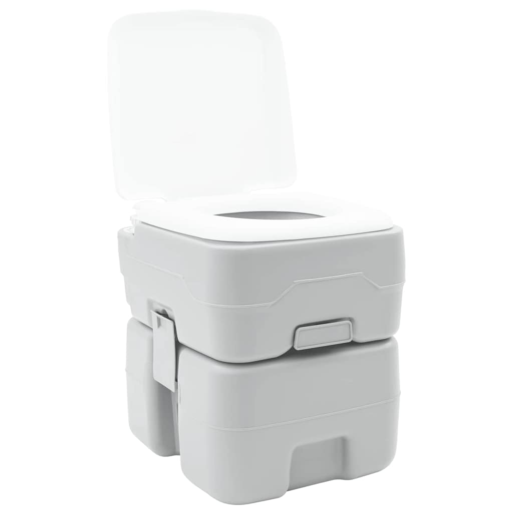 Camping Toilet Grey 41.5 x 36.5 x 42 cm