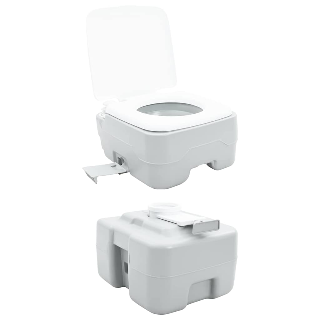 Camping Toilet Grey 41.5 x 36.5 x 42 cm
