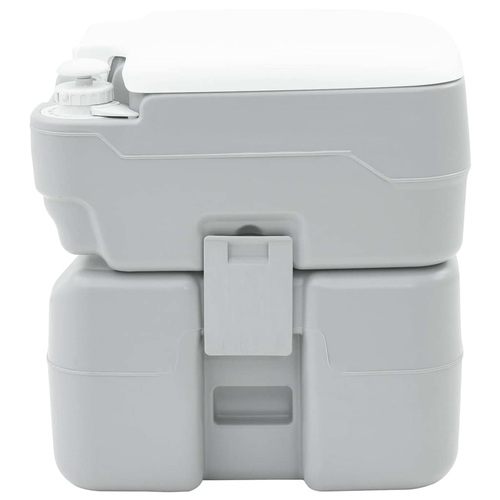 Camping Toilet Grey 41.5 x 36.5 x 42 cm