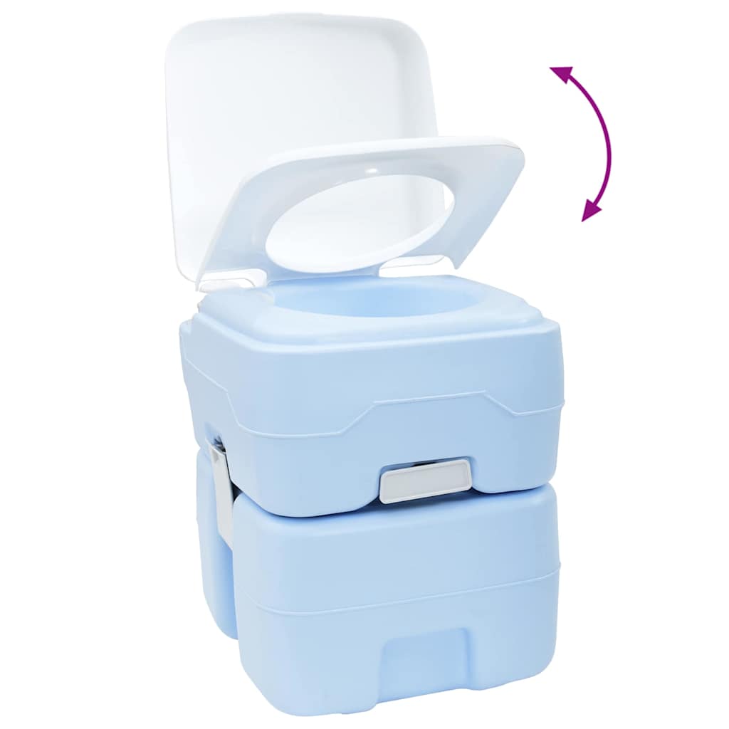 Camping Toilet Blue 41.5 x 36.5 x 42 cm