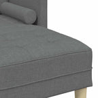 Sofa Set Dark Grey 173 x 131 x 67 cm Fabric