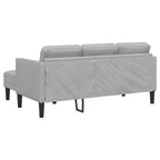 Sofa Set Cloud grey 173 x 131 x 67 cm Fabric