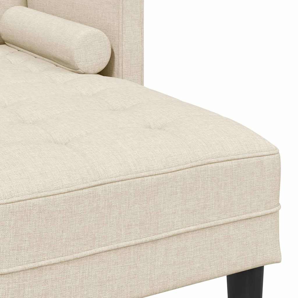 Sofa Set Linen 173 x 131 x 67 cm Fabric