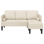 Sofa Set Linen 173 x 131 x 67 cm Fabric