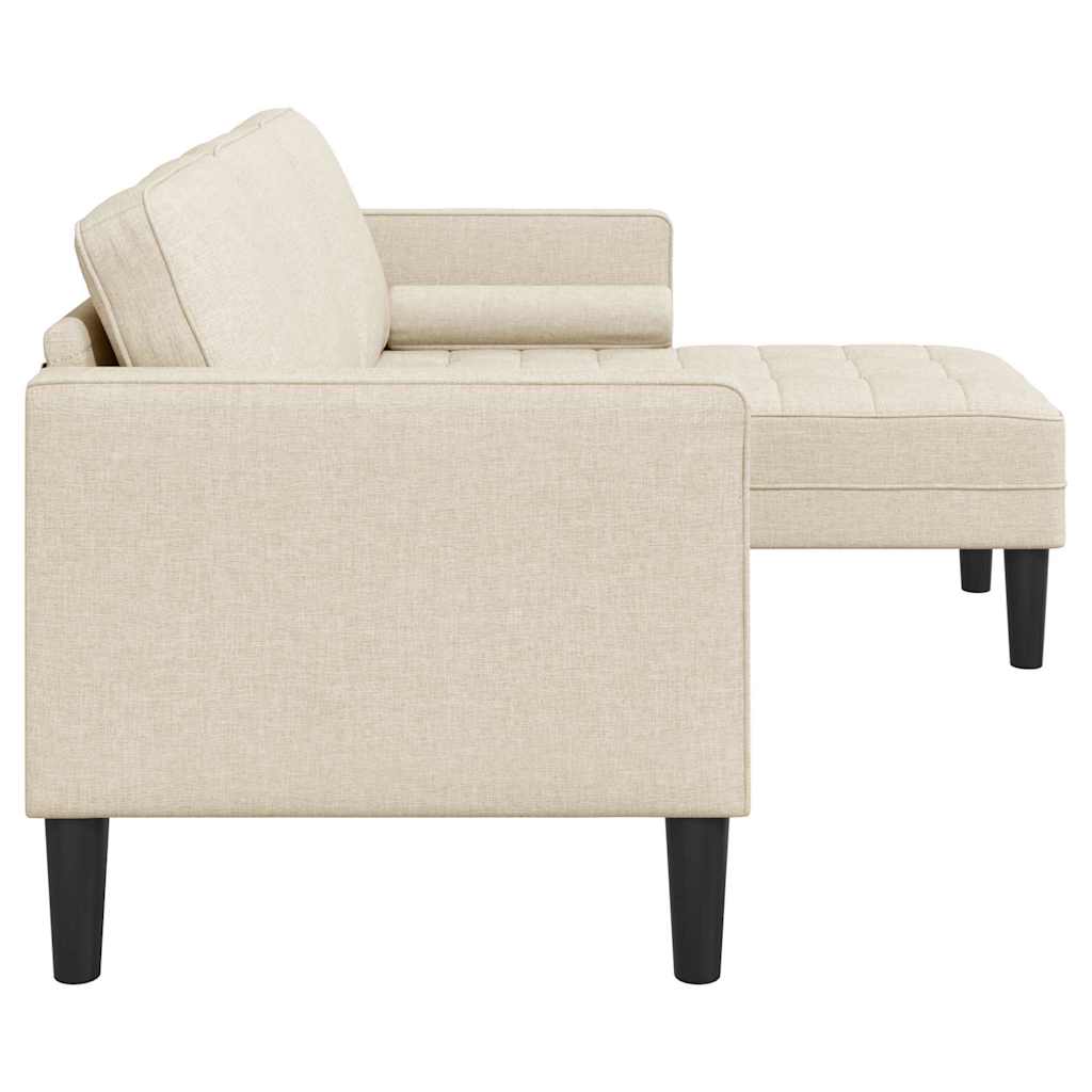 Sofa Set Linen 173 x 131 x 67 cm Fabric
