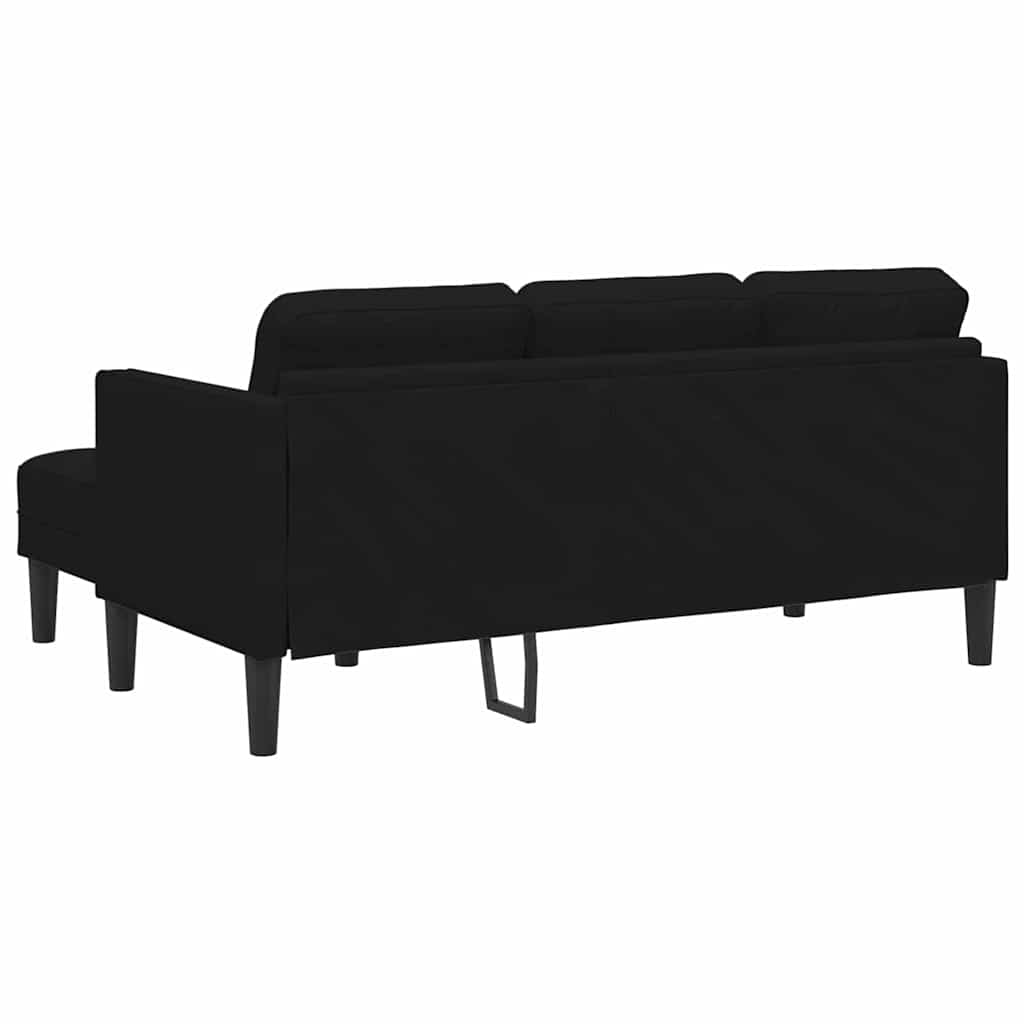 Sofa Set Black 173 x 131 x 67 cm Velvet