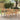 Garden Dining Table Grey 180 x 90 x 75 cm